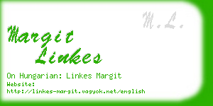 margit linkes business card